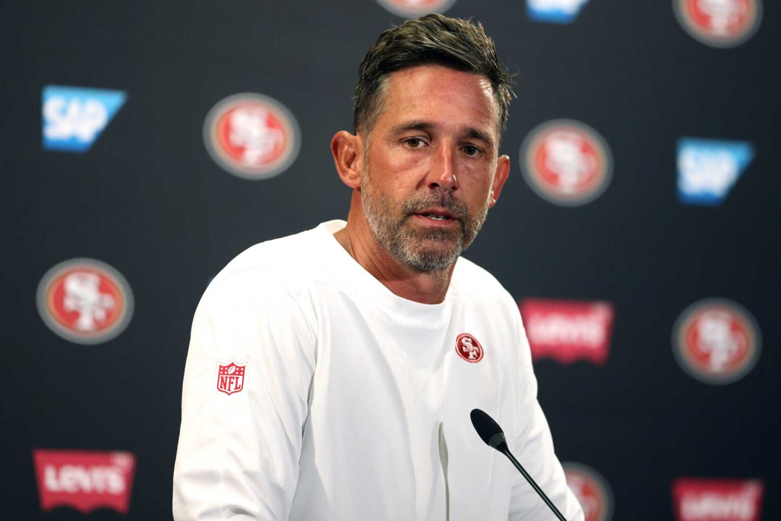 Breaking News 49ers Head Coach Kyle Shanahan Is Leaving Due To