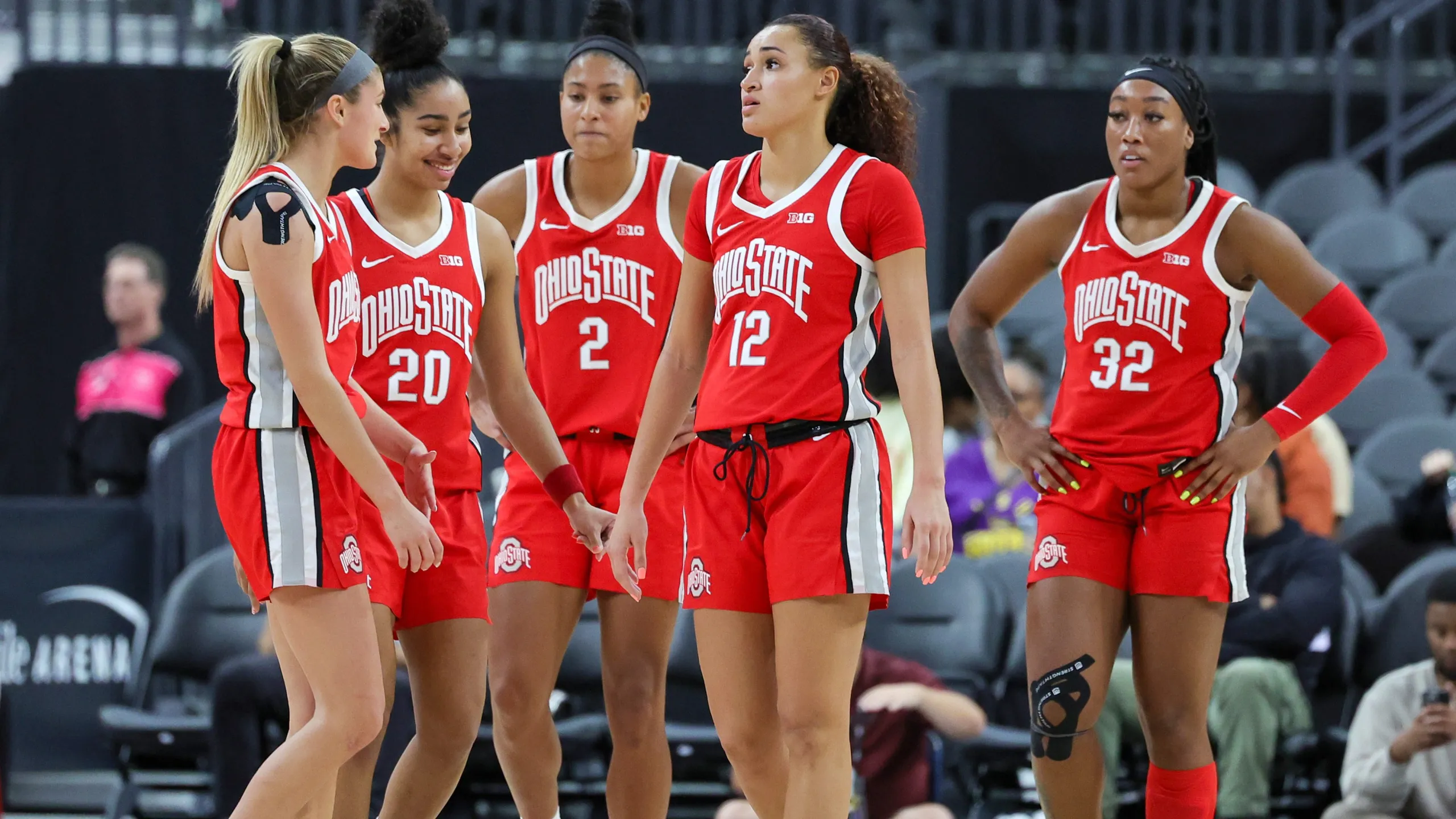 Suspended from the ohio state buckeyes women's basketball....