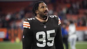 Breaking News: Cleveland Browns Defensive End Myles Garrett Accepts Massive $176.3 Million Contract Offer from Las Vegas Raiders…