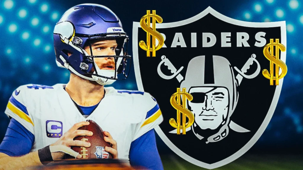 Raiders-predicted-to-sign-Sam-Darnold-to-100-million-contract